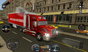 Euro Truck Transport Cargo Sim Screenshot 1