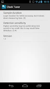Clock Tuner Captura de pantalla 2