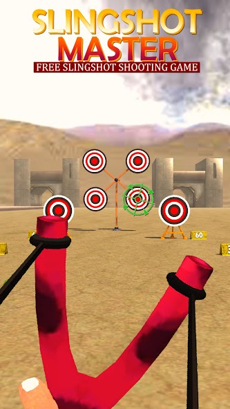 Slingshot Master Catapult Game Mod Ảnh chụp màn hình 0