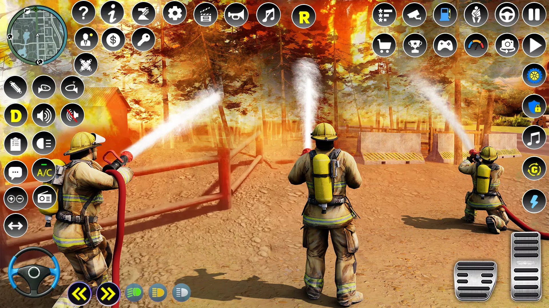 Firefighter :Fire Brigade Game Ekran Görüntüsü 2