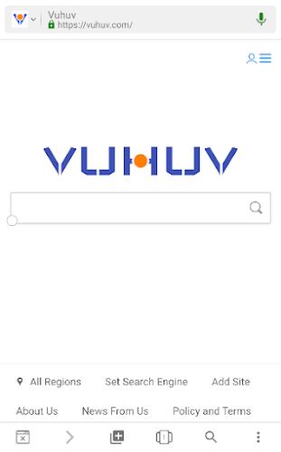 Vuhuv Search Engine 螢幕截圖 2