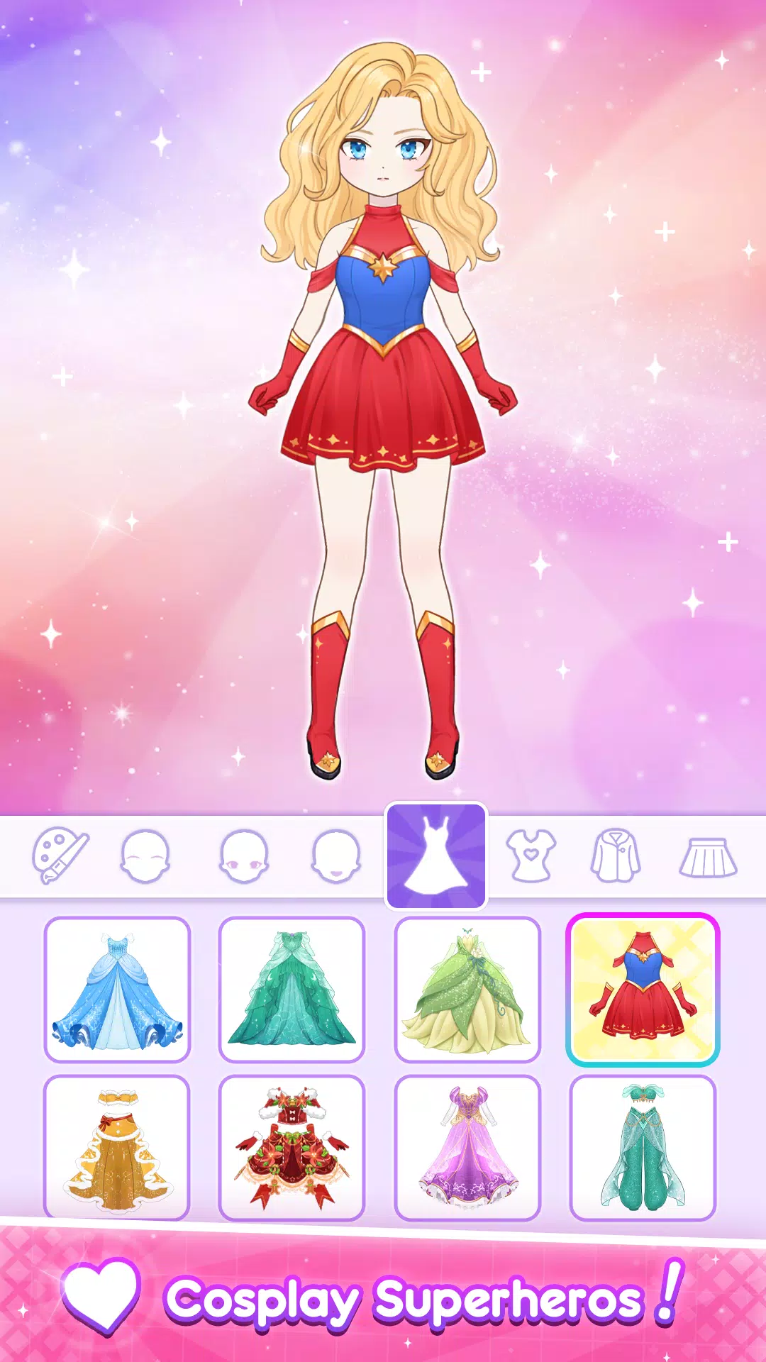 Anime Dress Up - Doll Dress Up 스크린샷 0