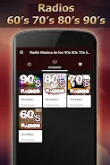 Oldies Radio 60 70 80 90 music Capture d'écran 1