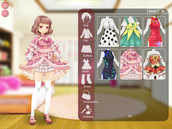 Anime Girl Creator & Dress Up Screenshot 3