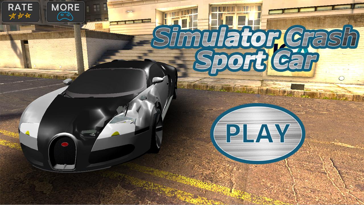 Simulator Crush Sport Car Screenshot 1