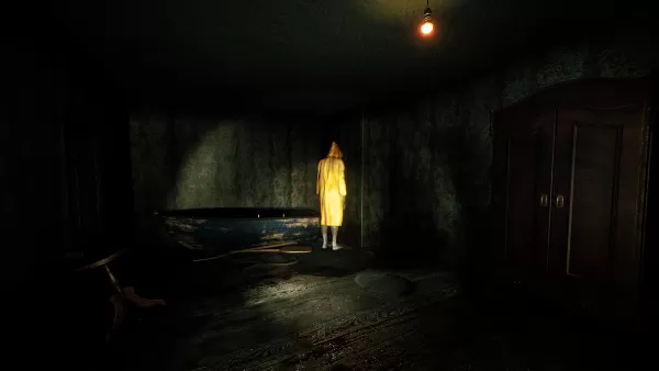 Fishing camp at sunset