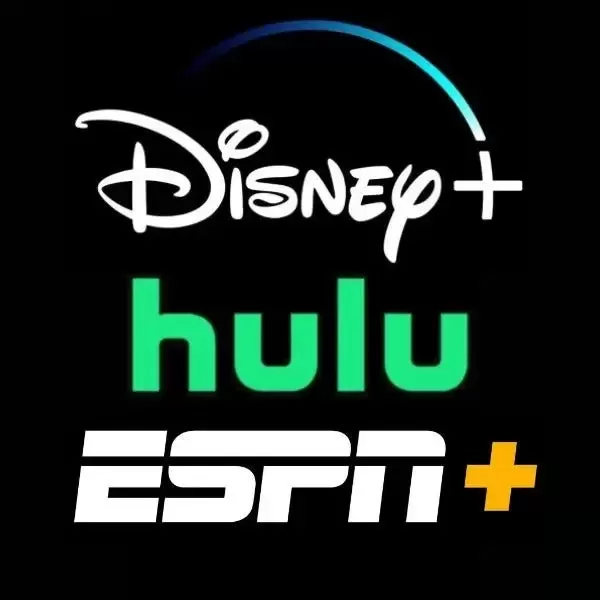 Disney+, Hulu, and ESPN logo