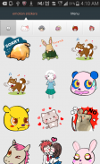 Emoji Stickers for chat Apps ภาพหน้าจอ 0