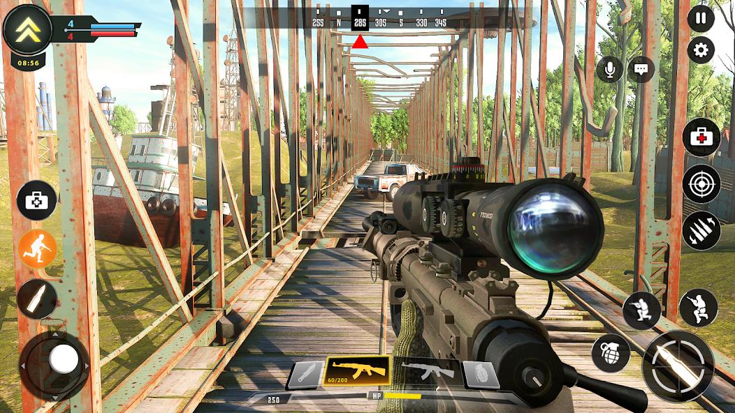 Sniper Game: Shooting Gun Game Mod Tangkapan skrin 0