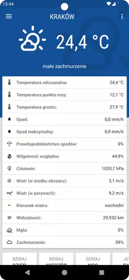 Meteo ICM — weather forecast Ekran Görüntüsü 1