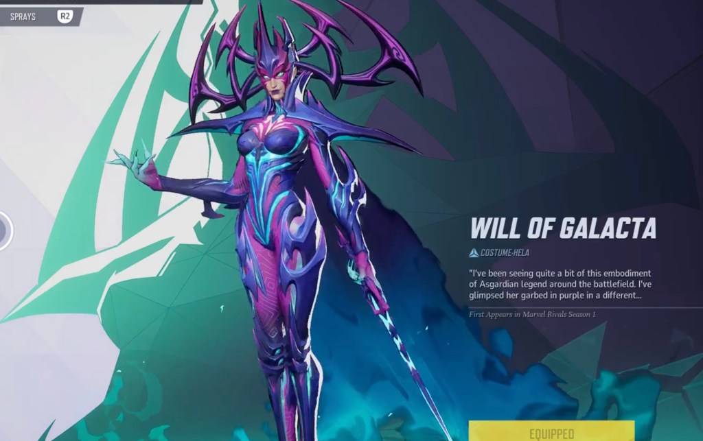 Hela Will of Galacta Skin