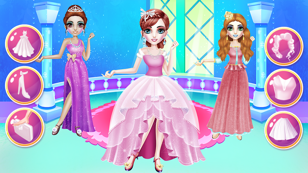 Ice Princess Makeup Salon Ảnh chụp màn hình 1