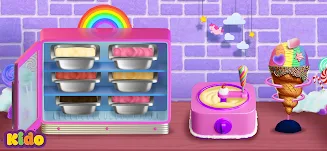 Ice Cream Making Game For Kids Captura de tela 2