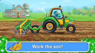 Schermata Wheat Harvest: Farm Kids Games 3