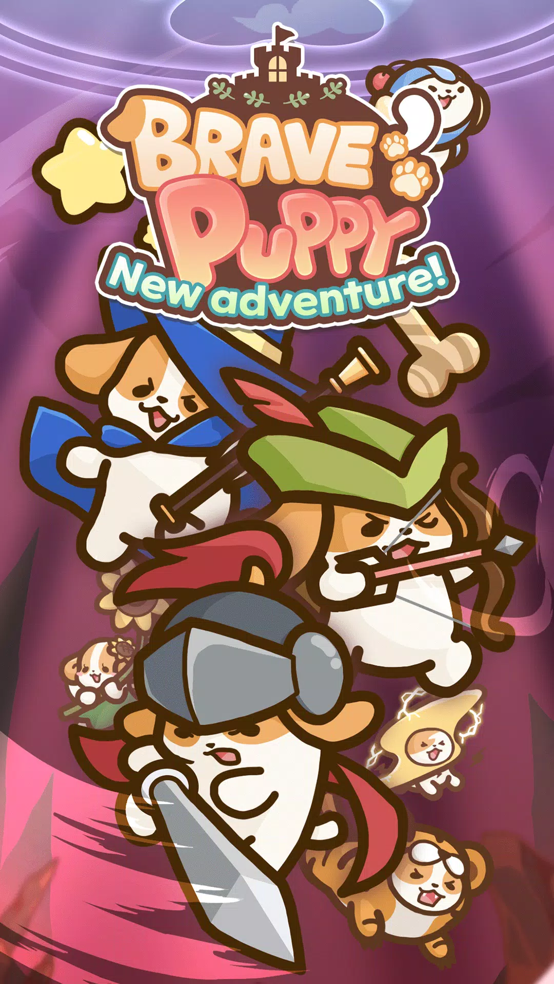 Bravepuppy Idle Adventure Ekran Görüntüsü 0