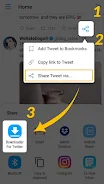 Download Twitter Videos - GIF 螢幕截圖 0