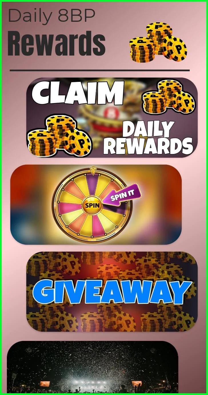 8Ball Pool free coins & cash rewards 스크린샷 2