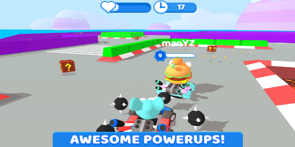 SmashKarts.io ဖန်သားပြင်ဓာတ်ပုံ 1