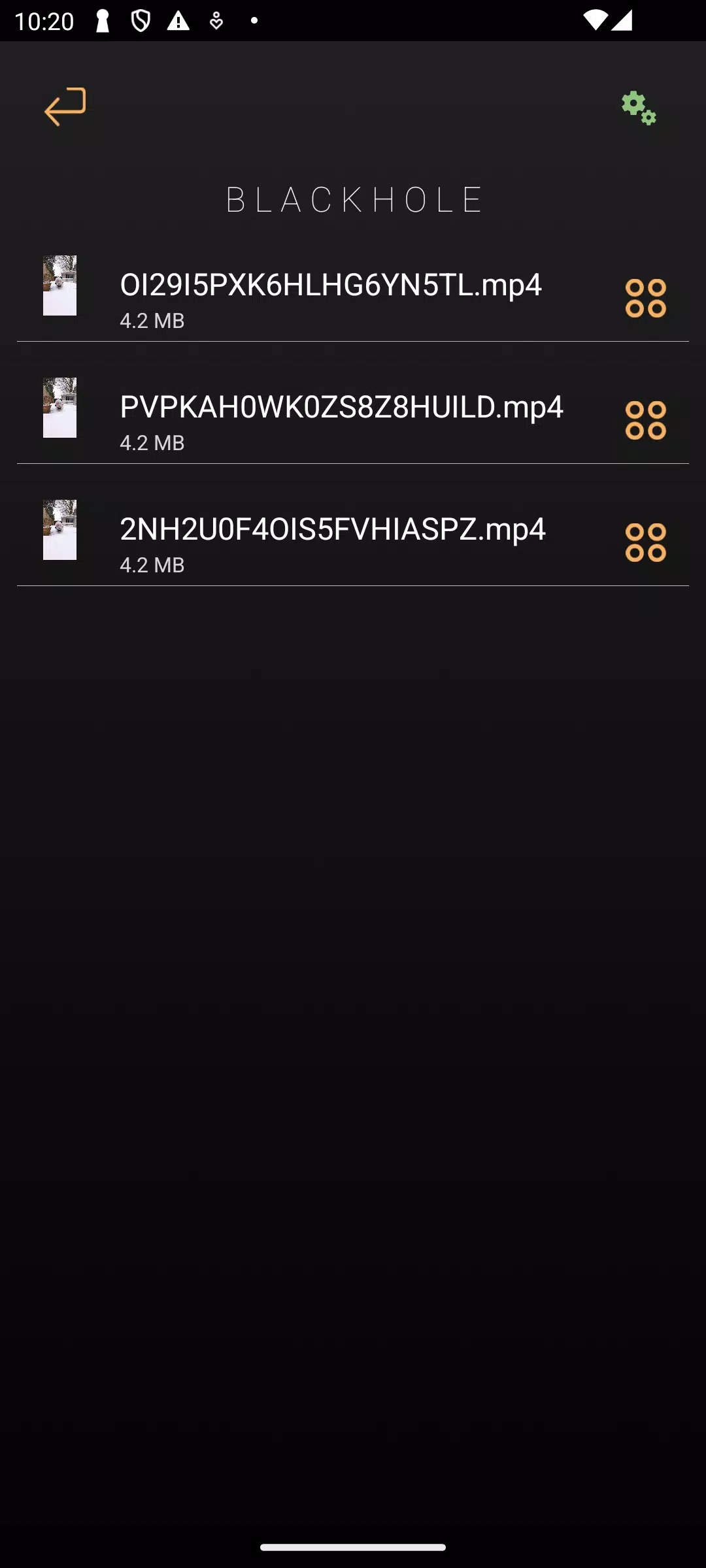 BlackHole Ảnh chụp màn hình 3