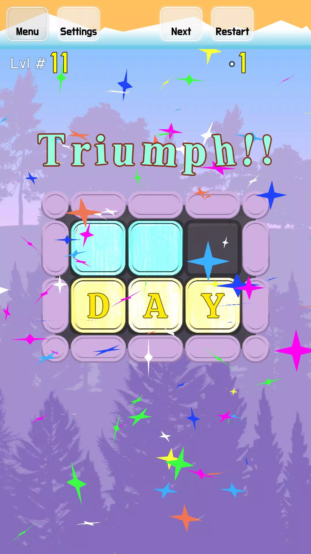 Sliding Words Capture d'écran 0