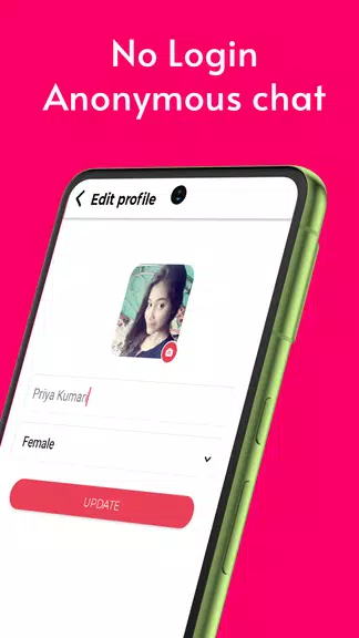 Anonymous chat - Random Chat Captura de pantalla 0