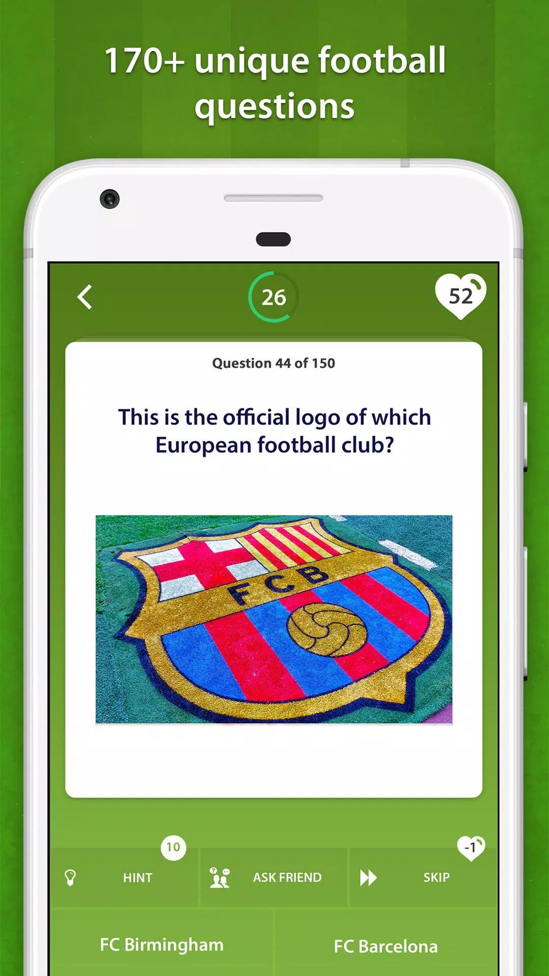 Quiz Football - Jeu de trivia Capture d'écran 1