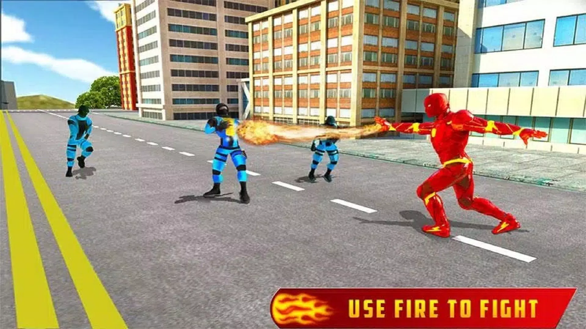 Fire Hero Robot Transform Game Ekran Görüntüsü 3