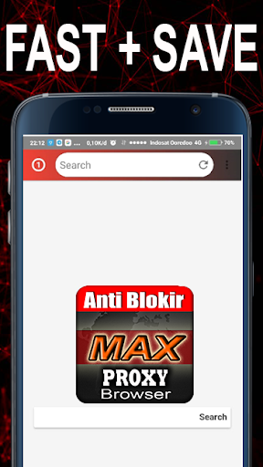 Schermata MAX-Proxy Browser Anti Blokir 0