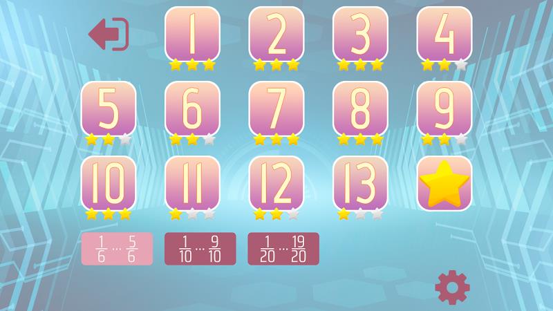 Dividing Fractions Math Game Ảnh chụp màn hình 2