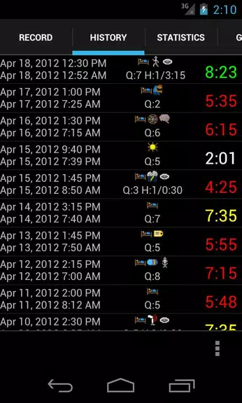 Sleepmeter FE Screenshot 3