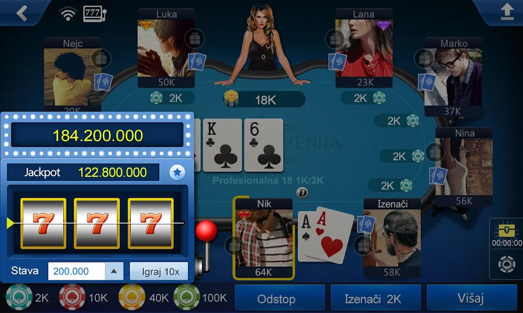 Poker Slovenia hd应用截图第2张