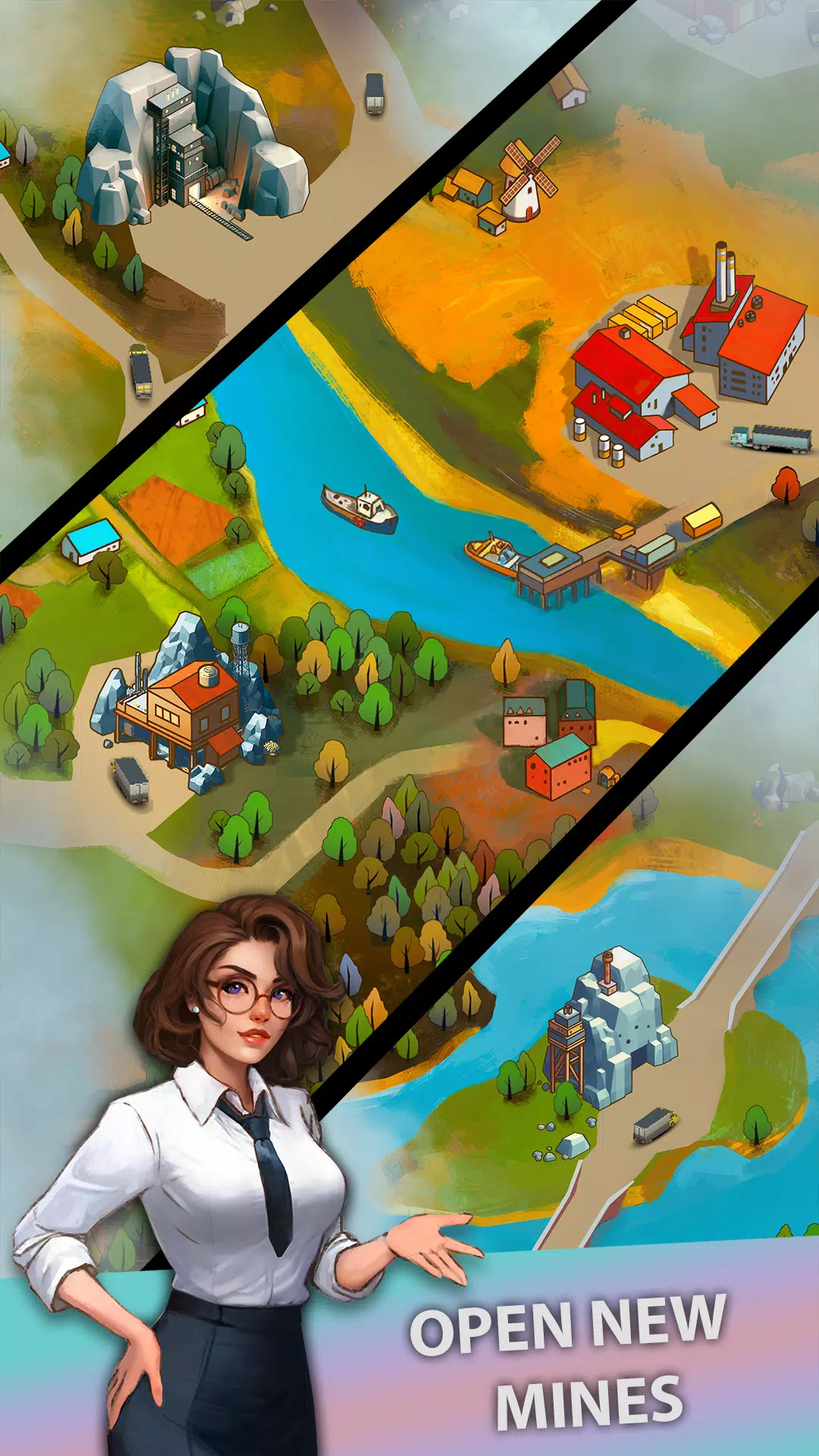Idle truck: city miner tycoon 스크린샷 3