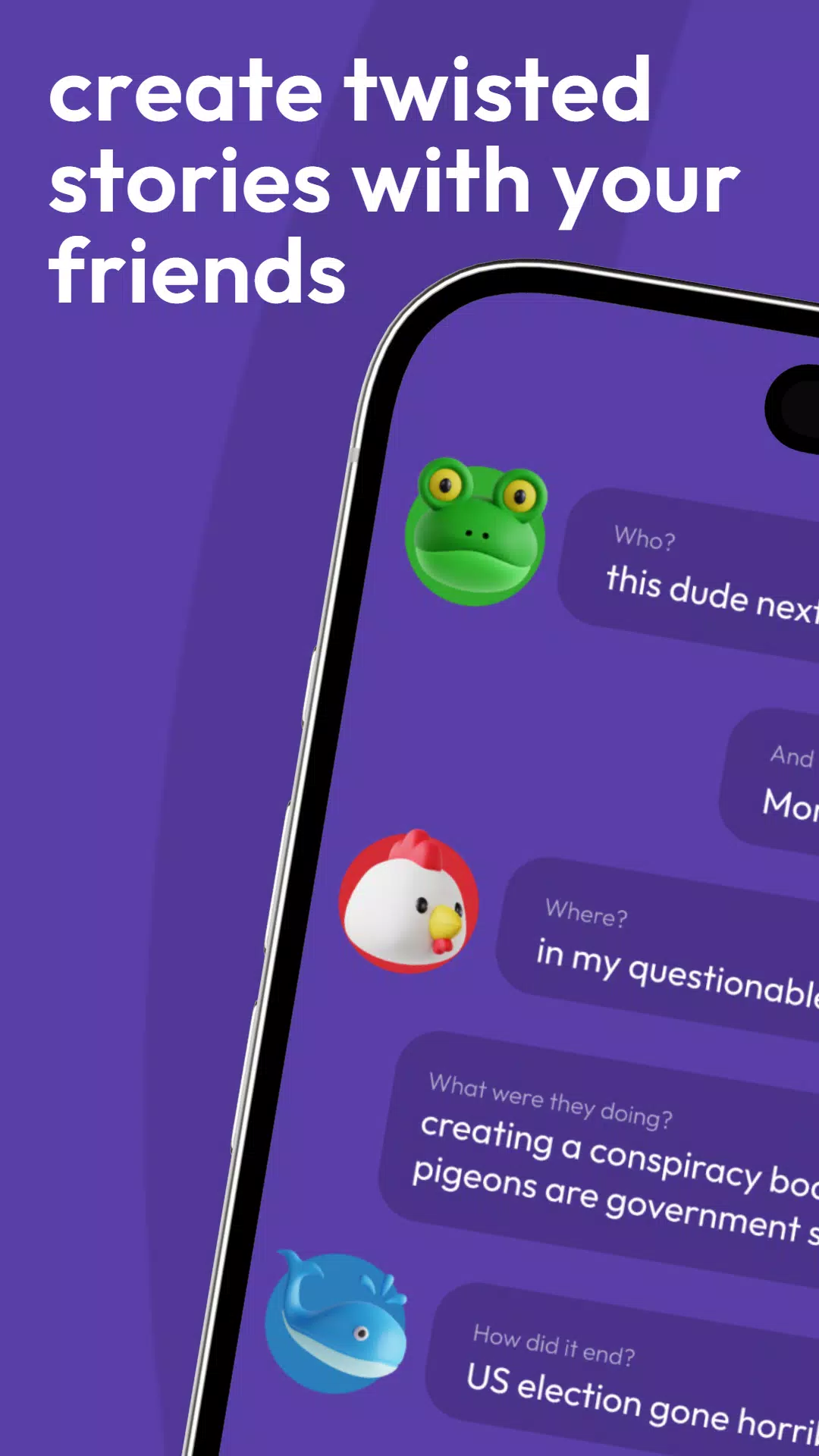 Storiado: twisted party game Capture d'écran 0
