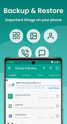 Backup and Restore - APP Zrzut ekranu 0