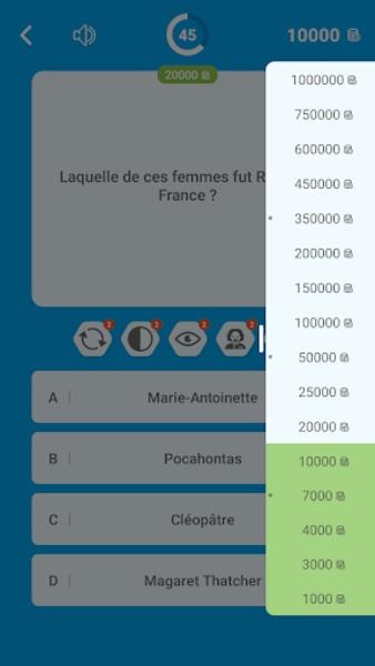 Millions Quiz - Français Screenshot 3