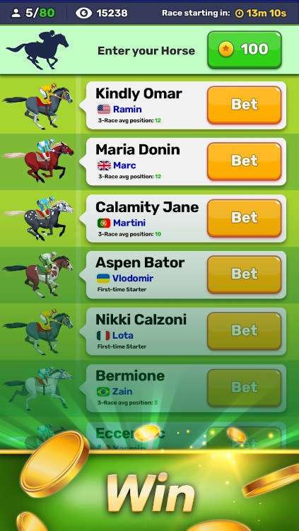 Horse Racing Hero Riding Game Capture d'écran 3