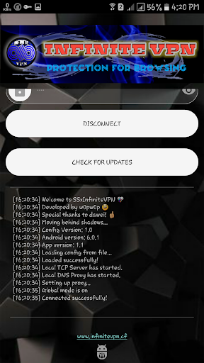 SSx InfiniteVPN Ảnh chụp màn hình 1