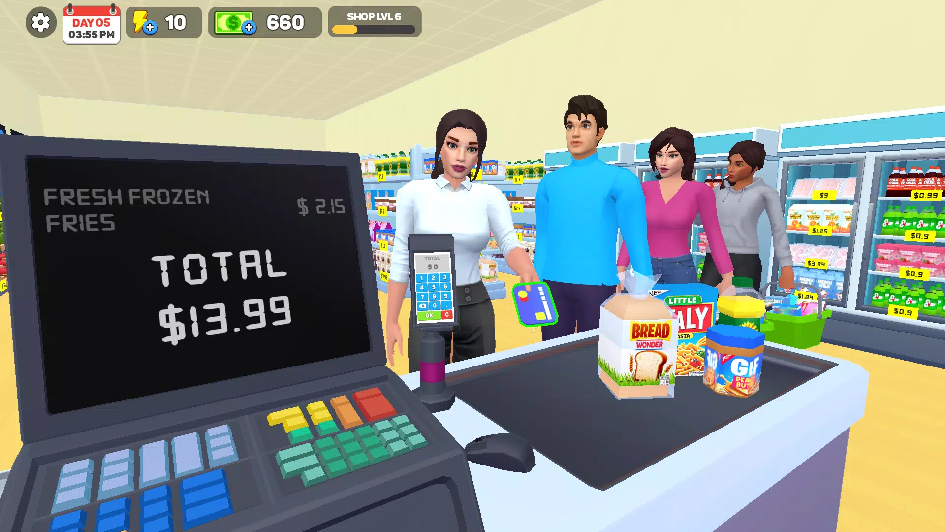 My Supermarket Simulator 3D Скриншот 1