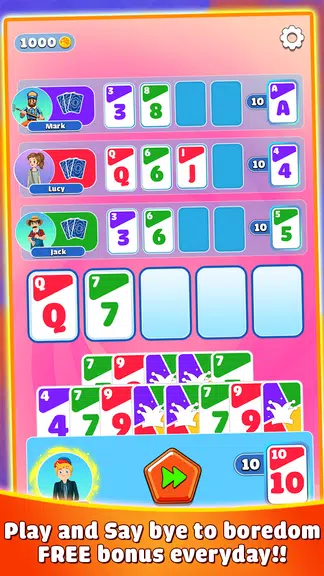 Skip 10 - Card Game Скриншот 1