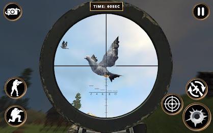 Pigeon Hunting & Shooting Game Screenshot 0