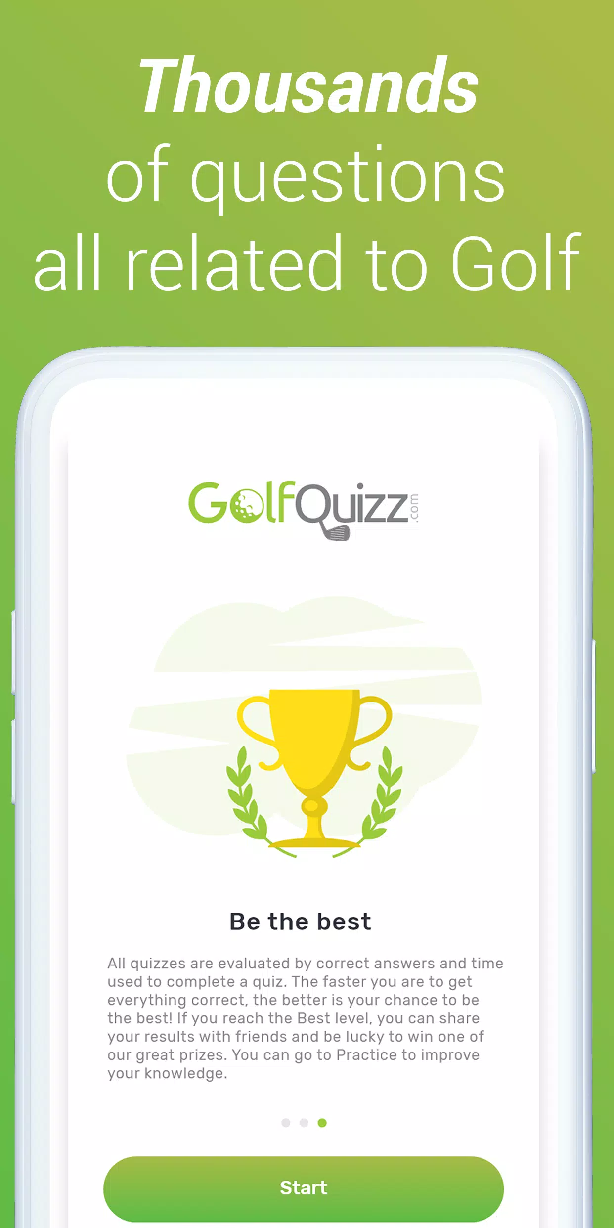 GolfQuizz 螢幕截圖 2