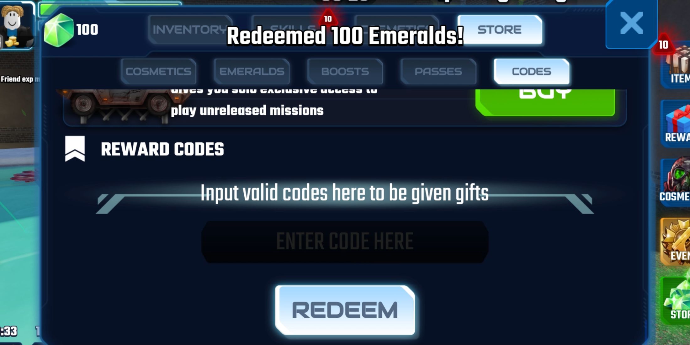 Image: Redeeming Codes in Bullet Dungeon