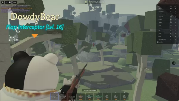 Player capturing birds in Roblox Beaks