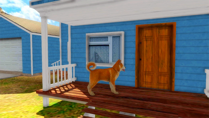 Akita Dog Simulator ဖန်သားပြင်ဓာတ်ပုံ 1