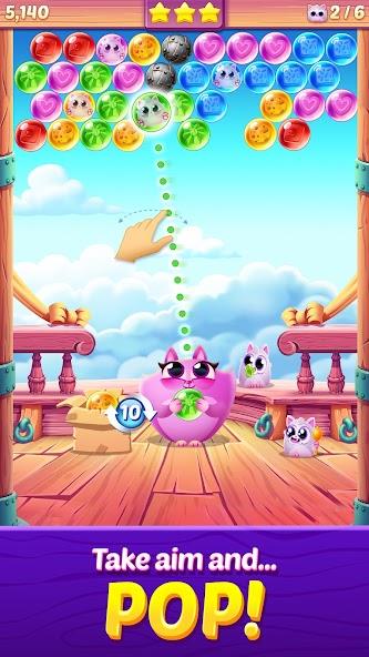 Cookie Cats Pop - Bubble Pop Mod Скриншот 2