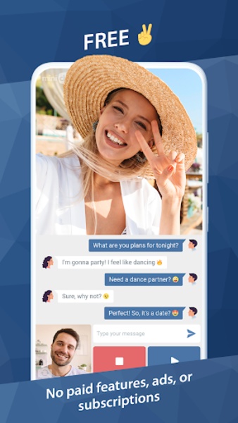 Minichat – The Fast Video Chat Screenshot 1