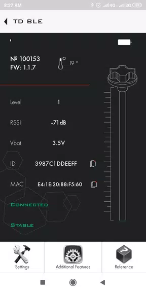 Escort sensors config app 스크린샷 3