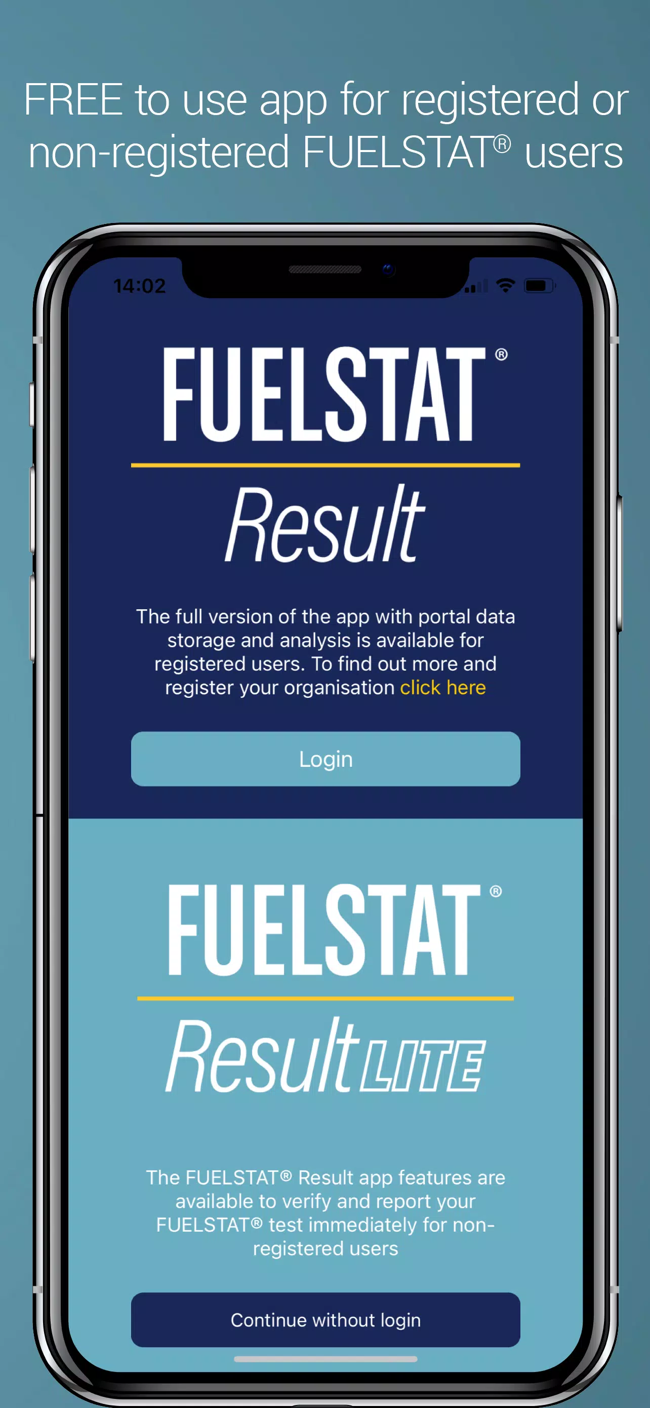 FUELSTAT Result 螢幕截圖 0