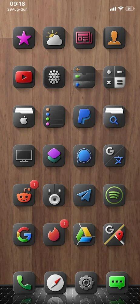 Shiiny Icon Pack Mod Ekran Görüntüsü 2