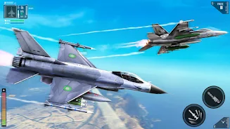 Schermata Combat Fighting Airplane Games 2